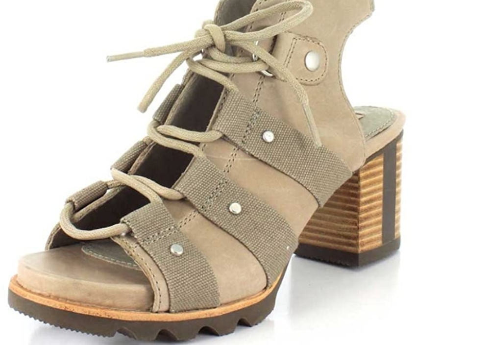 Sorel Addington Sandals Pebble-Silver Sage - Picture 2 of 14